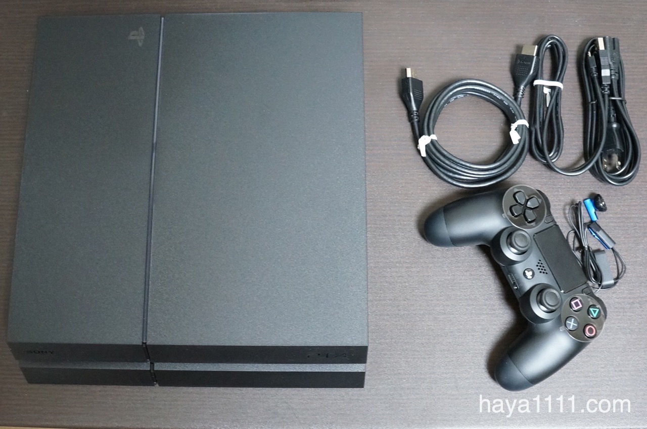 HAYA技 » 新型PS4（プレステ4）購入！はじめ方や初期設定まとめ