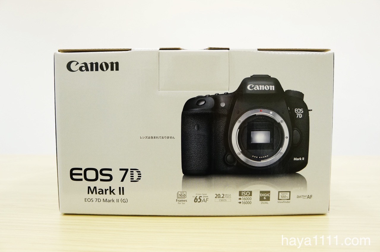 今更でもCanon デジタル一眼レフカメラ EOS 7D Mark II購入レビュー 